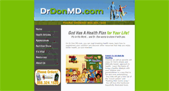 Desktop Screenshot of drdonmd.com